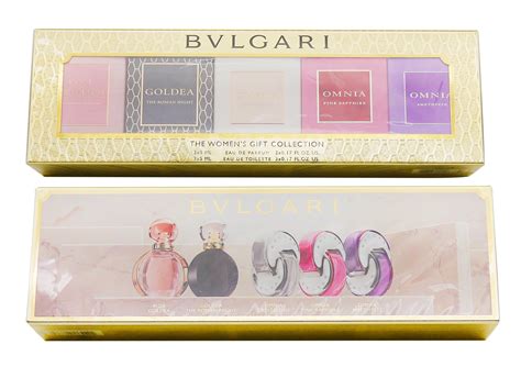 bvlgari perfume gift set|bvlgari miniature perfume set.